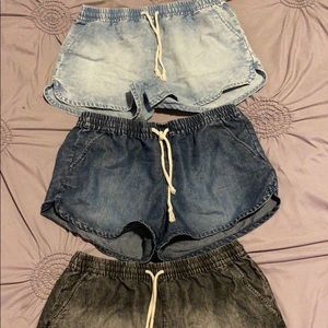 3 pairs of athletic dress shorts super comfy